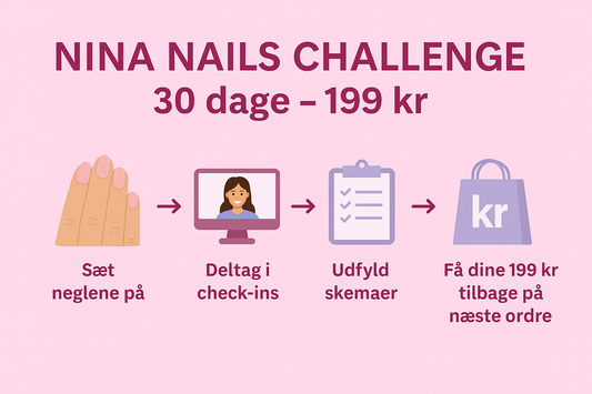 Nina Nails Challenge Basic – stop skinpicking på 30 dage